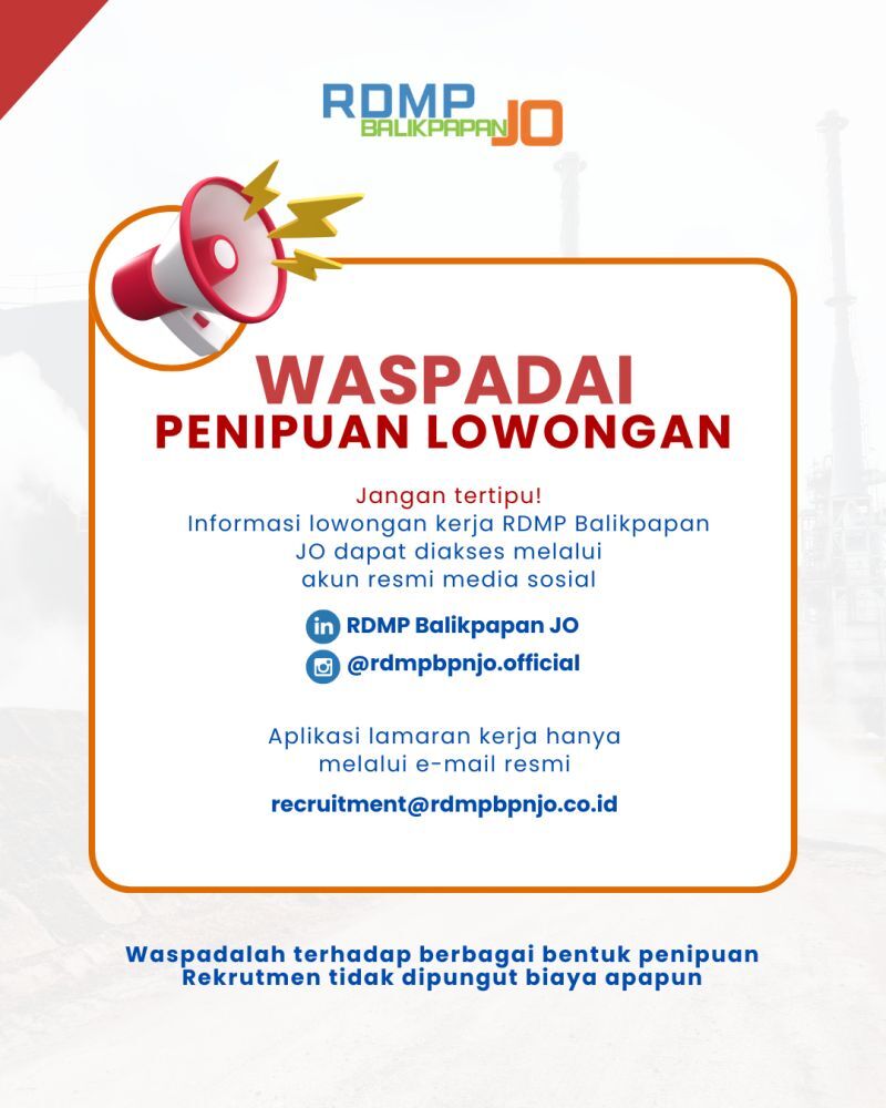 Berapa sih gaji bekerja di RDMP Balikpapan JO
