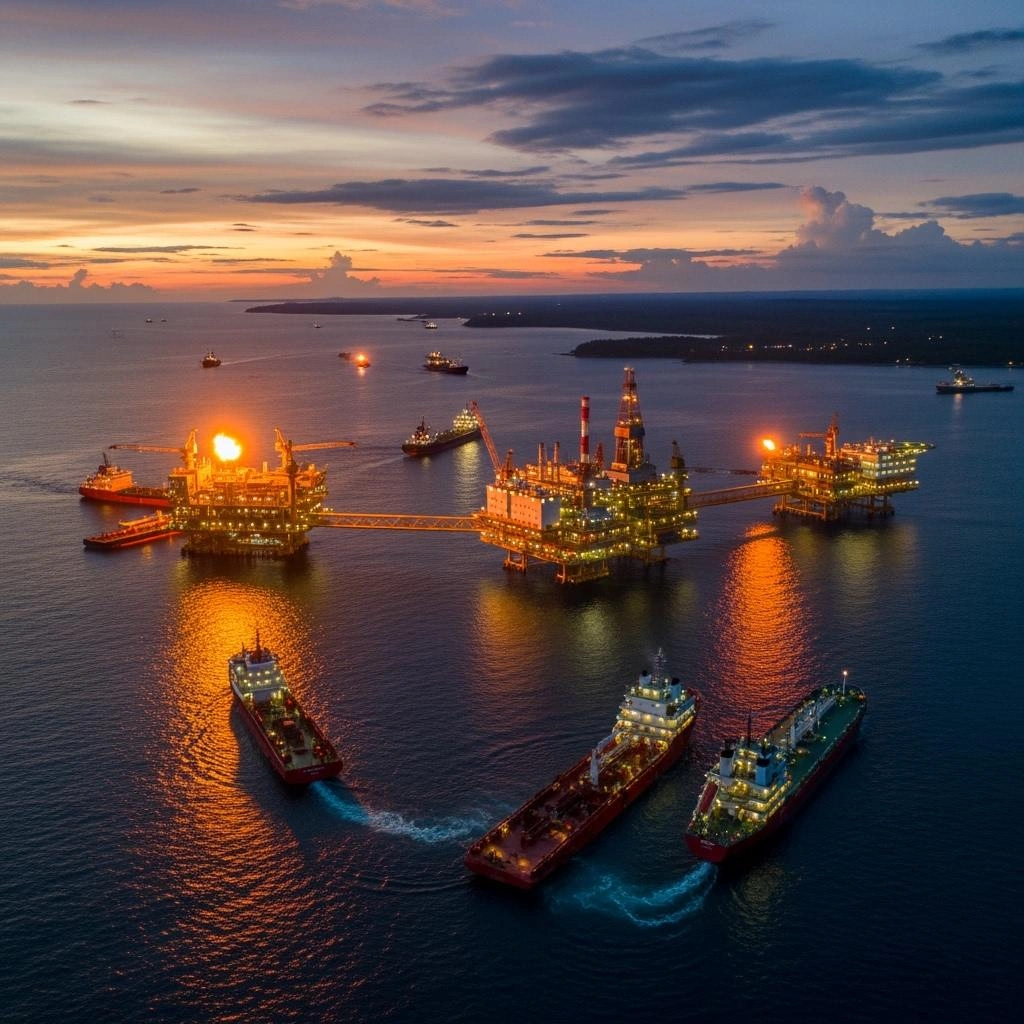 Produksi Minyak Gas di Indonesia