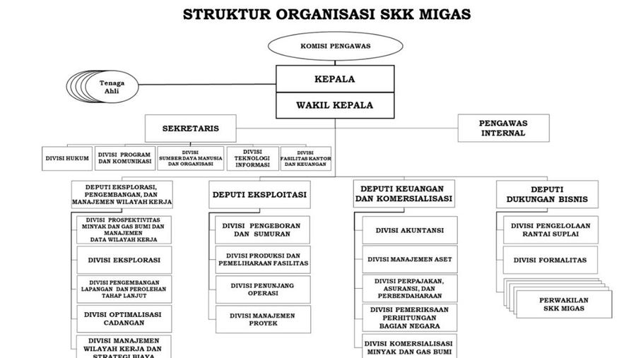 Struktur Organisasi SKK Migas