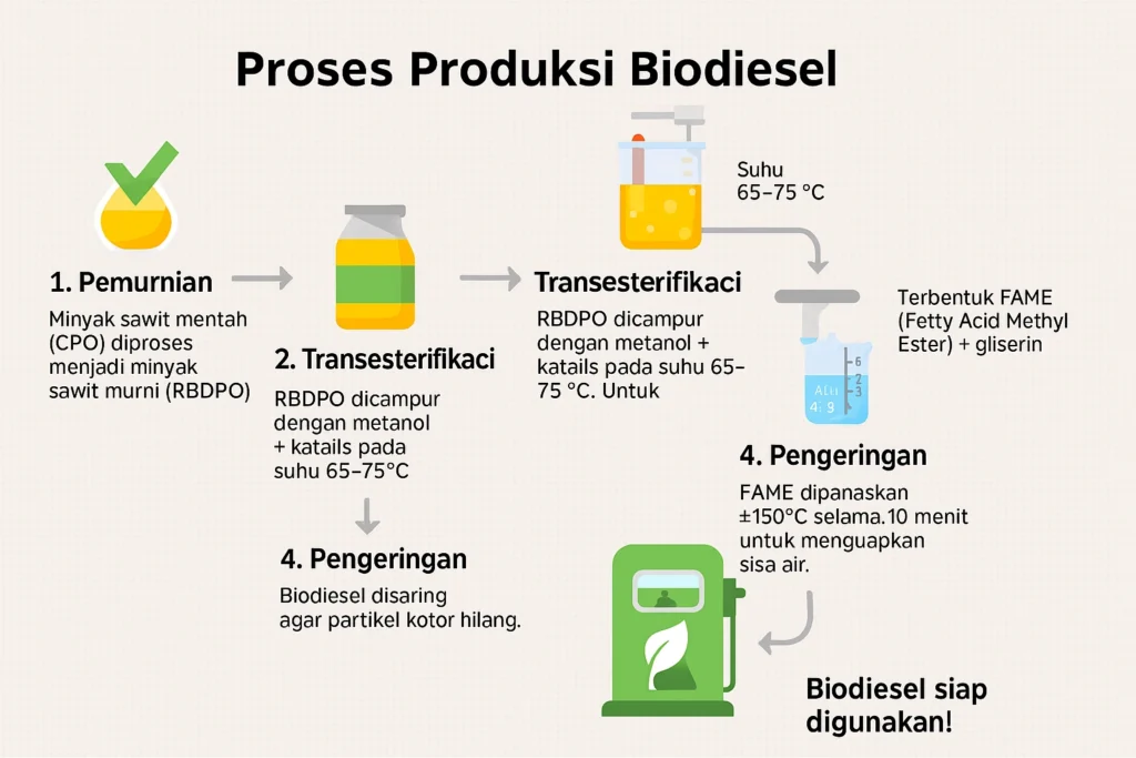 proses produksi biodiesel