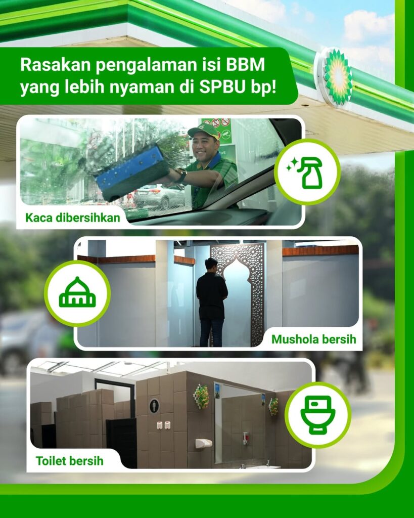 Pelayanan SPBU BP - PT. INDOSTATION SPBU BP