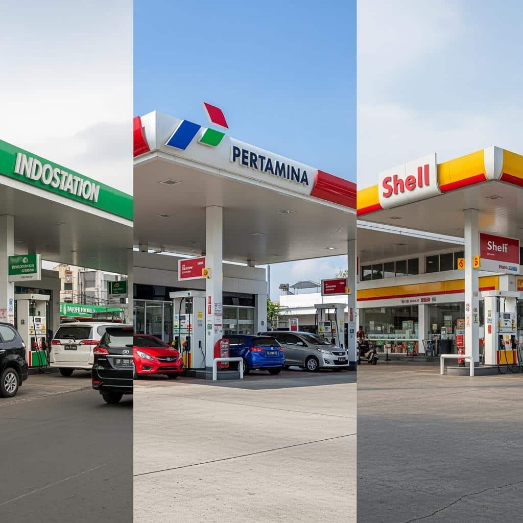 Perbandingan BBM Indostation, Pertamina, dan Shell 2025